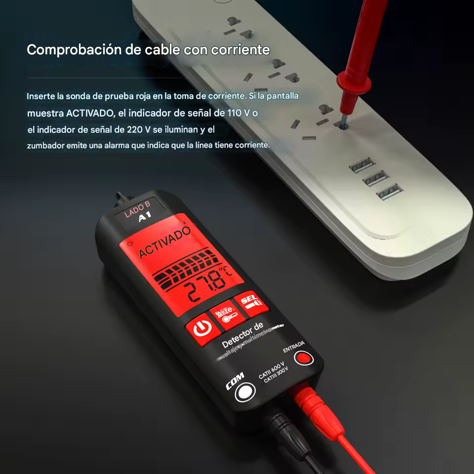 VoltCheck™ Pro – Multímetro Digital Inteligente