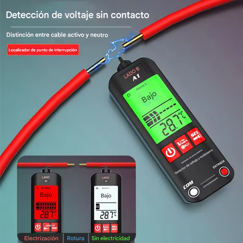 VoltCheck™ Pro – Multímetro Digital Inteligente