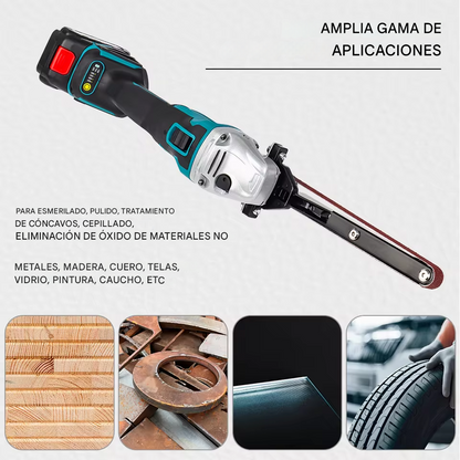 🔧 1 Adaptador de Lijadora de Banda ProFitGear™ + 2 Lijas Intercambiables