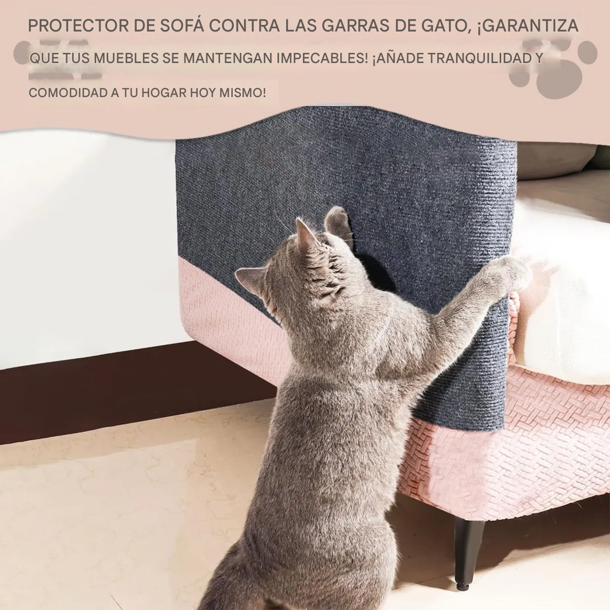 🐾 ScratchSafe™ - Tapete Rascador Elegante