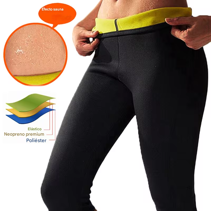 Max®  - Leggins Con Faja Reductora En Neopreno Efecto Sauna