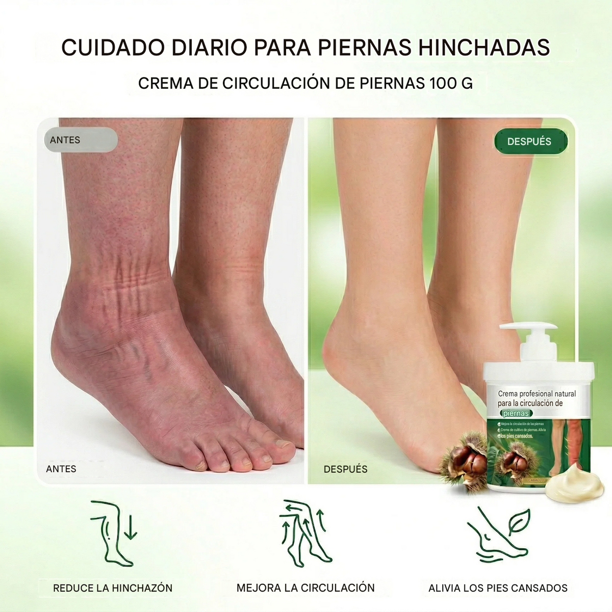 Crema Antiedema "FluidEase" de Timilk® — ✅ ¡Clínicamente probada en solo 7 días!
