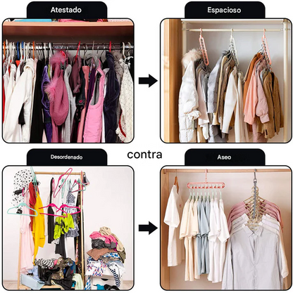 ¡PROMOCIÓN! Organizador de Closet Mágico (Set x 3 - 6 - 12 - 24)