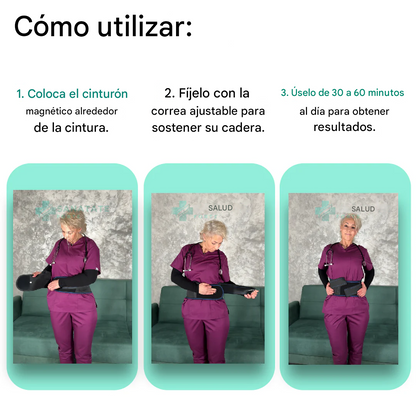 MagnoRelief™ - Faja Magnética Lumbar