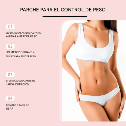 Parches Adelgazante GLP-1 (30 Unds ) : Controla Tu Apetito, Recupera Energía Y Calma Tu Estrés De Forma Natural 🍋