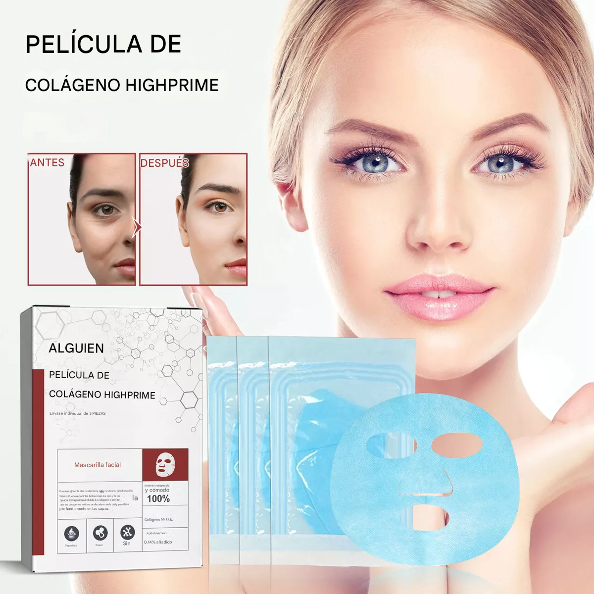 COLLAGEN FILM™ - Mascarilla De Colágeno