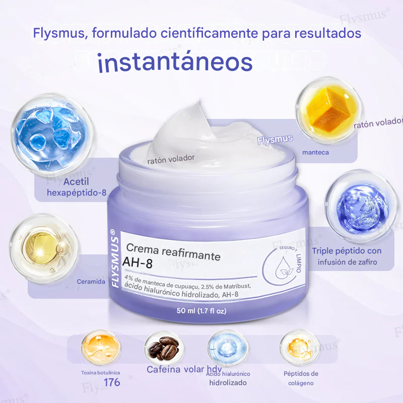 Crema Reafirmante Flysmus® AH-8
