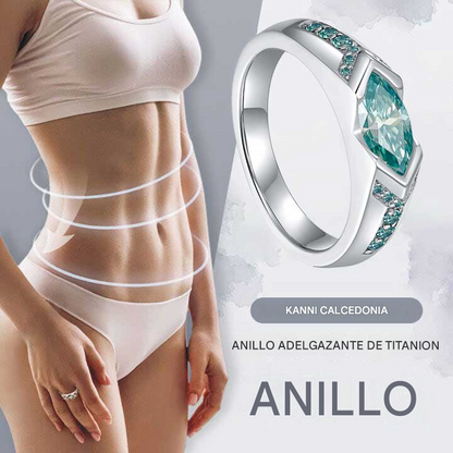 🔥Anillo De Diamantes Y Moissanita Con Magnetismo ( Ajustable )