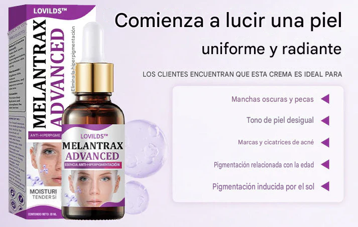 LOVILDS™ MelantraX Esencia Antihiperpigmentación Avanzada
