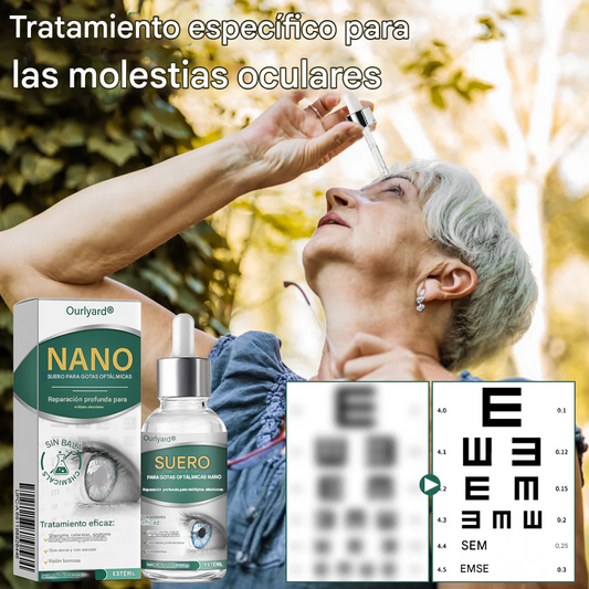 Ourlyard® - Gotas Para Los Ojos - Apto para presbicia, síndrome del ojo seco, glaucoma y cataratas