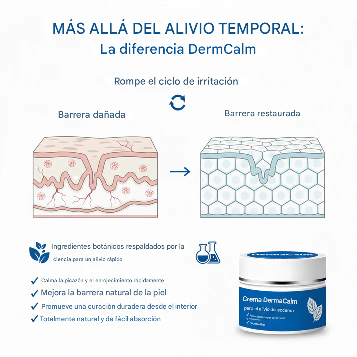 DermaCalm Magnesio Herbal Intimate - Alivio Rápido Para La Psoriasis, El Eccema Y La Picazón