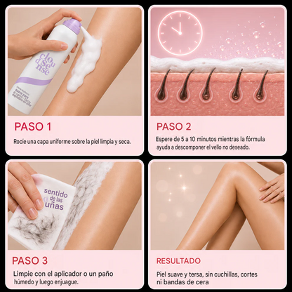 Crema Y Espuma Depilatoria Para Todo El Cuerpo
