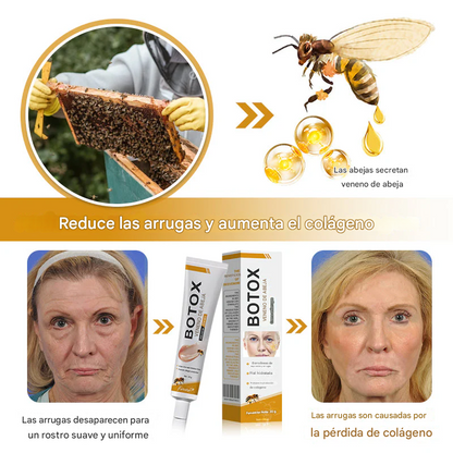 🔥PROMO 2x1 ✨Fuerzero™ Crema Eliminadora De Arrugas Con Veneno De Abeja Y Efecto Botox🔥
