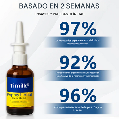 Timilk® - Spray Herbal Para Hemorroides