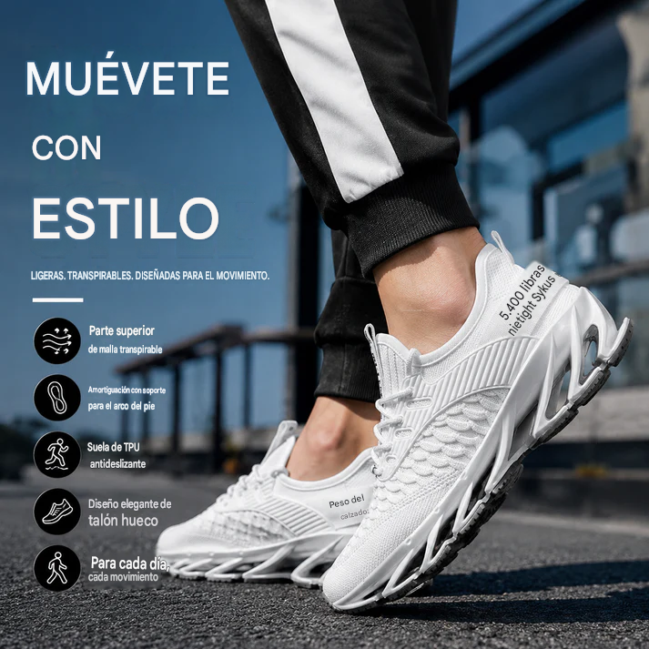 Luxor™ Zapatillas Cómodas Y Transpirables Soporte Ergonómico Con Suela Antideslizante ✨