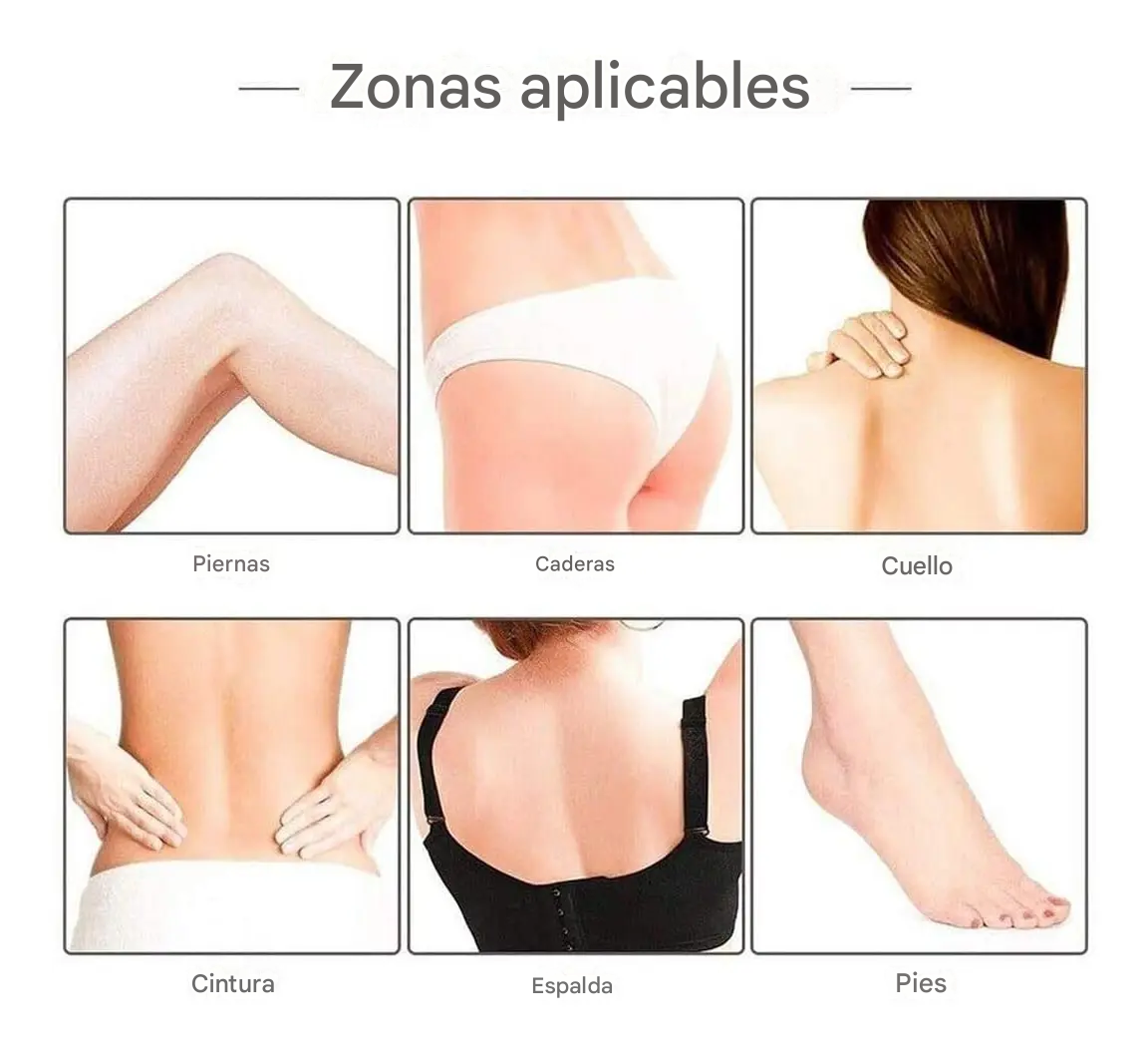 PROMO 2x1 - Masajeador Corporal Anti Celulitis Con Rodillo Eléctrico ( 6 Anillos Masajeadores )