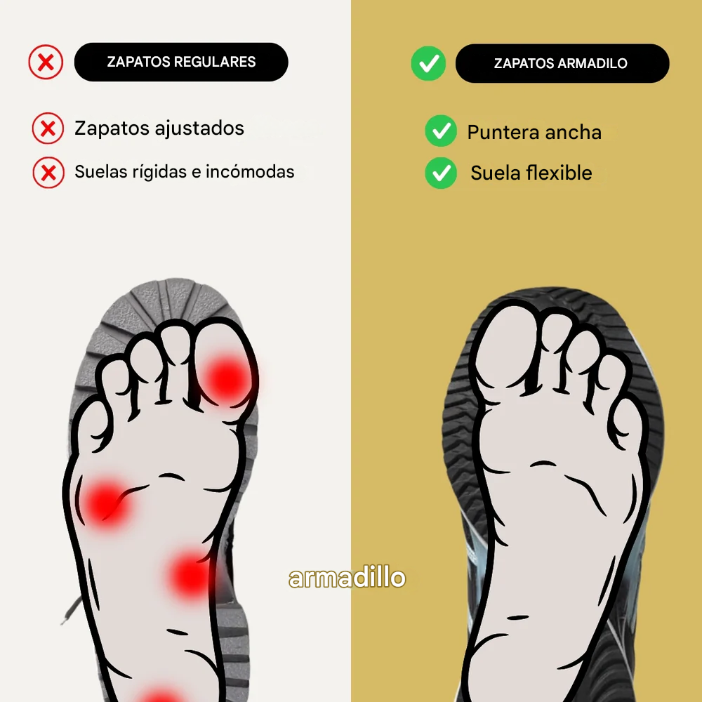 Aerion - Zapatos Ortopédicos Para Caminar Con Manos Libres Y Sujeción