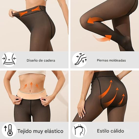 Medias De Control Abdominal Y Cintura Alta