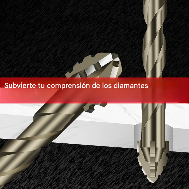 Broca helicoidal excéntrica de alta resistencia Woyuosn (x5) 4, 6, 8, 10, 12 MM