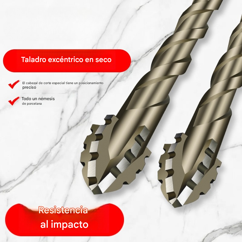 Broca helicoidal excéntrica de alta resistencia Woyuosn (x5) 4, 6, 8, 10, 12 MM