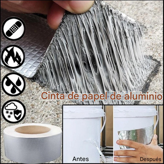 Sellador Impermeable de Alto Poder: sella goteras y fugas en segundos 🔥🔥 (10 metros de largo)