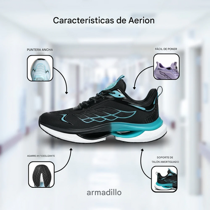 Aerion - Zapatos Ortopédicos Para Caminar Con Manos Libres Y Sujeción