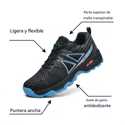 TerraPro – Zapatos Ortopédicos Cómodos Para Caminar Para Hombre