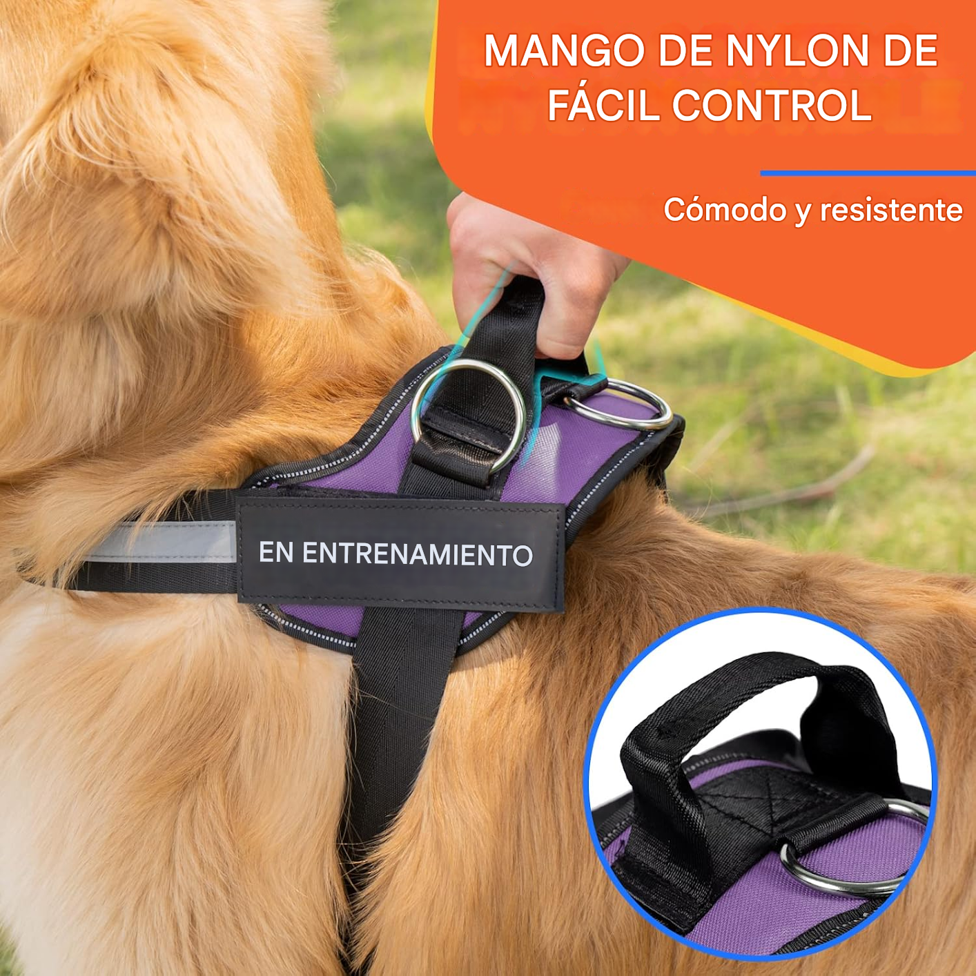 Arnés Para Perros Reflectante Antideslizante Y Antitirones