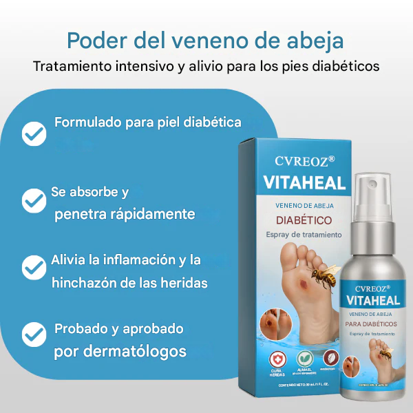 Spray Para El Tratamiento De La Diabetes Con Veneno De Abeja