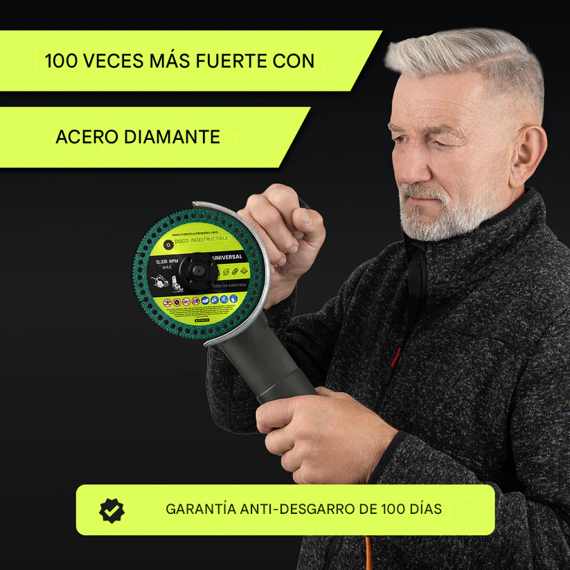💿(Pack X2 Unds ) 💎Disco De Acero Diamantado Indestructible Disc™