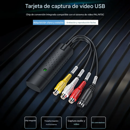 FusionCapture™ - Convertidor Digital de Video y Audio USB