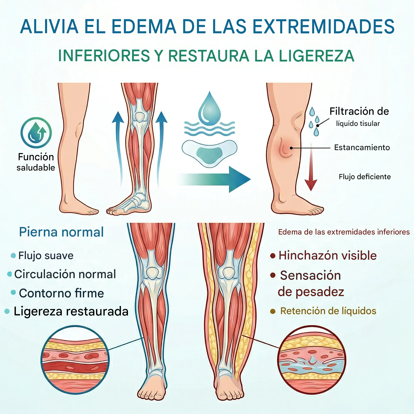 Crema Antiedema "FluidEase" de Timilk® — ✅ ¡Clínicamente probada en solo 7 días!
