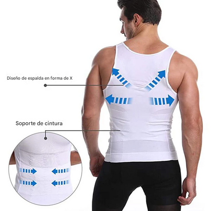 PosturePro™ - Camisilla Moldeadora De Cuerpo Para Hombre