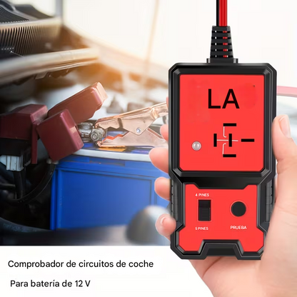 Tester Probador Electrónico De Relé Automotriz de 12V