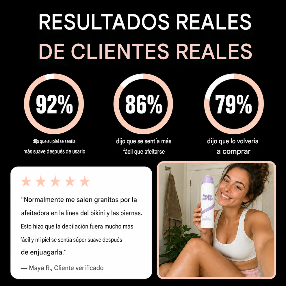 Crema Y Espuma Depilatoria Para Todo El Cuerpo