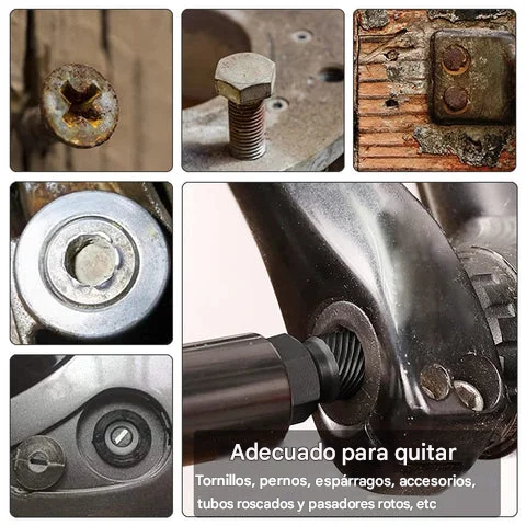 Herramienta Para Quitar Tornillos De Cabeza Rota ( x10 Unidades )