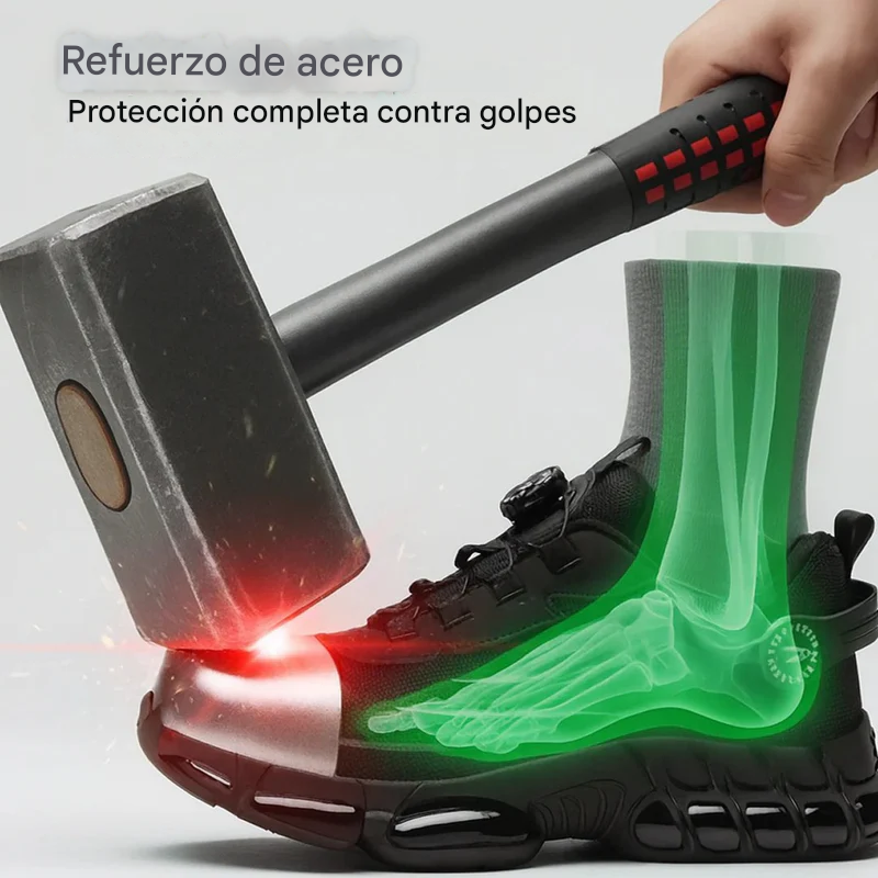 WERKSTEIN® S3 Pro Unisex: Diseñado para brindar seguridad y comodidad durante todo el día