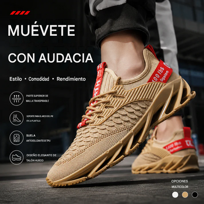 Luxor™ Zapatillas Cómodas Y Transpirables Soporte Ergonómico Con Suela Antideslizante ✨
