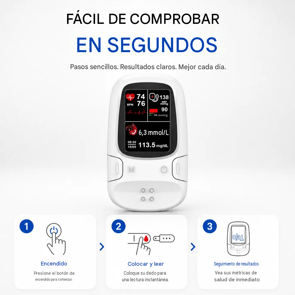 Dispositivo Multifuncional De Monitorización De La Salud