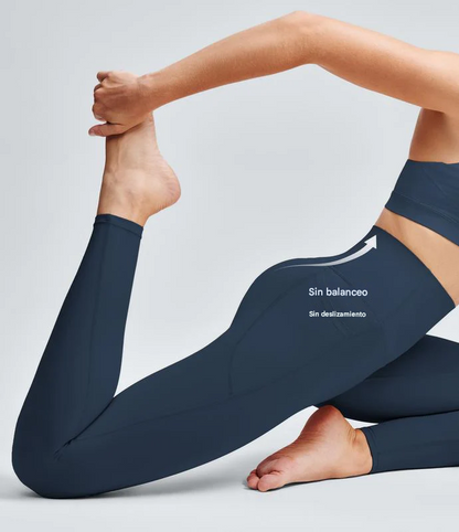 Pantalón Leggin Adelgazantes De Cintura Alta Levantan Glúteos