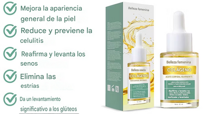 Aceite Corporal Reafirmante Con Colágeno - BeautyWomen