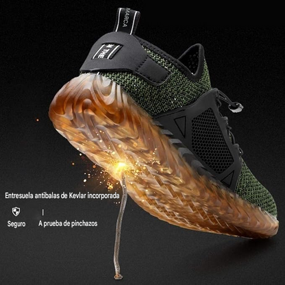 Zapatos Ortopédicos Con Punta De Acero Indestructibles