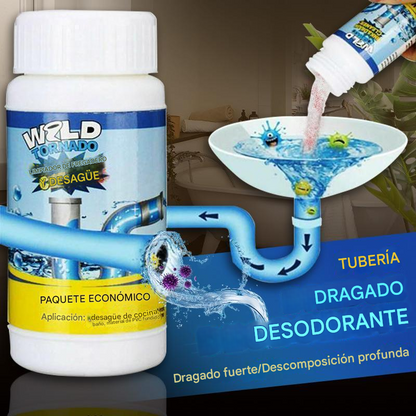🔥🫧PROMO 2x1 WildTornado™ - 🧼Limpiador potente de desagües y fregaderos🫧🔥