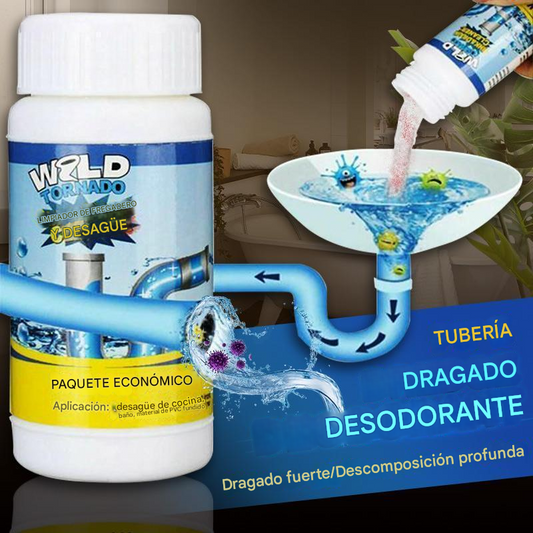 🔥🫧PROMO 2x1 WildTornado™ - 🧼Limpiador potente de desagües y fregaderos🫧🔥