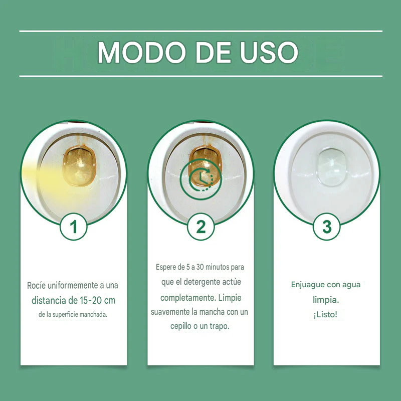 💪Limpiador de manchas potente con ácido oxálico🧼✨