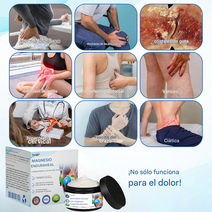 Timilk® – Crema De Magnesio Para Aliviar El Dolor