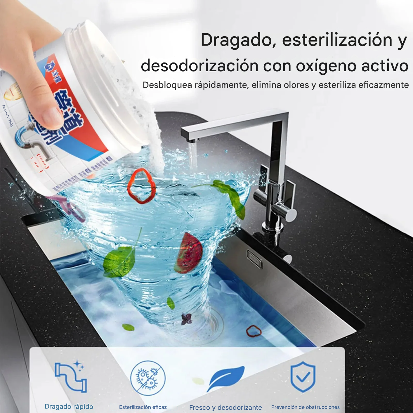 FlowMaster™ Ultra Destapador Potente De Desagües
