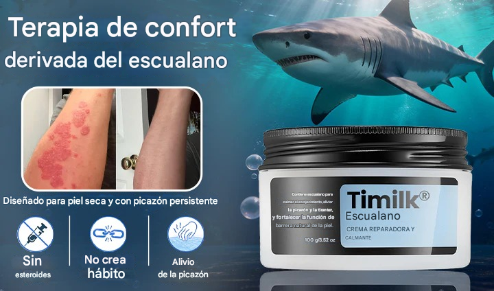 Crema Reparadora Y Calmante Con Escualano