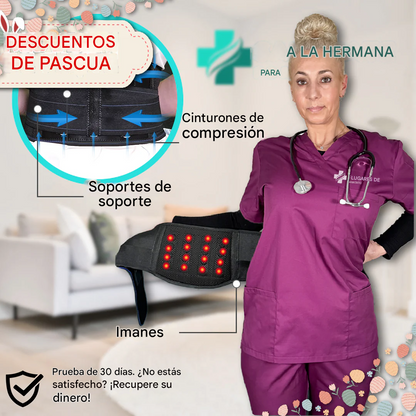 MagnoRelief™ - Faja Magnética Lumbar