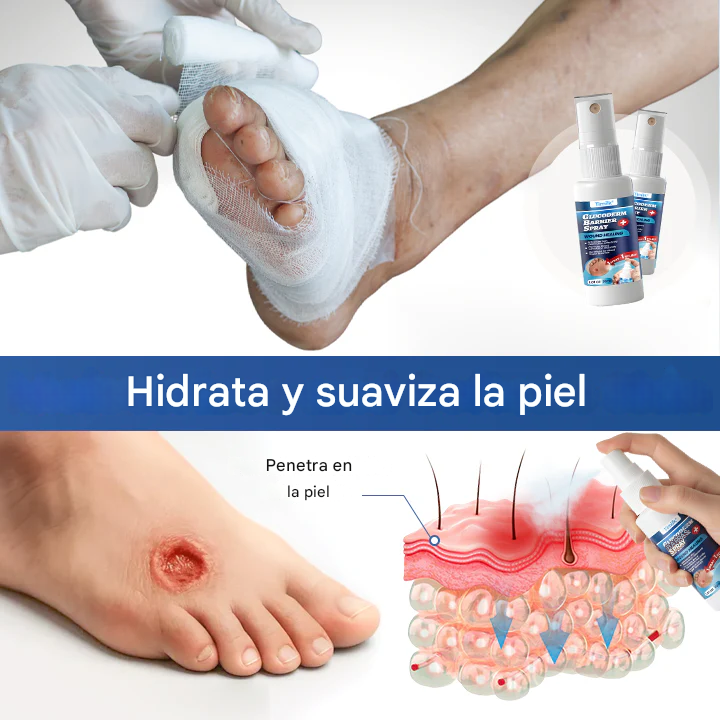 GlucoDerm - Spray De Barrera Diabetic